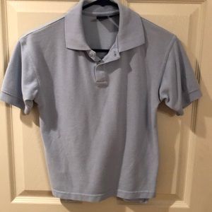 Boys lt blue polo shirt